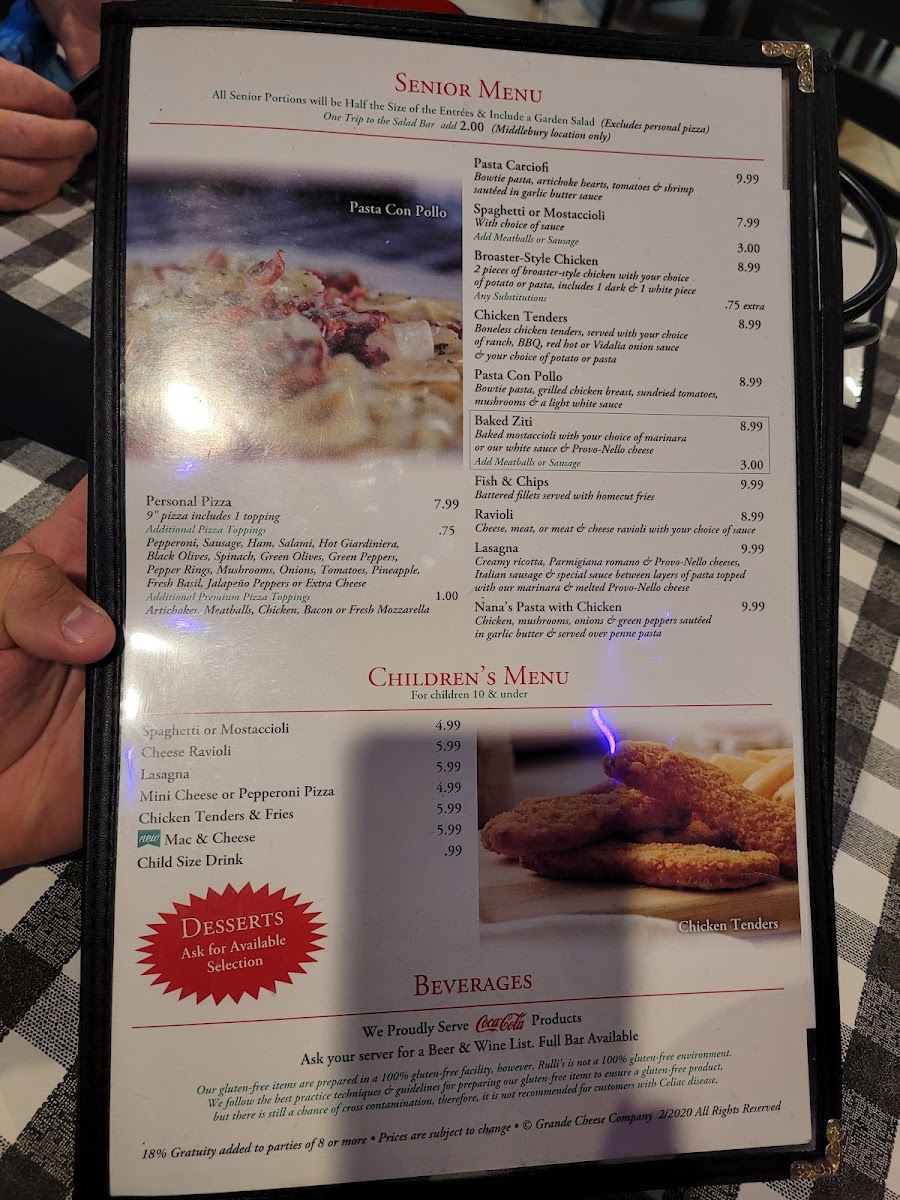 Menu Rulli's Italian Restaurant-4